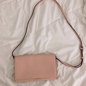 Cute baby pink Kate Spade crossbody